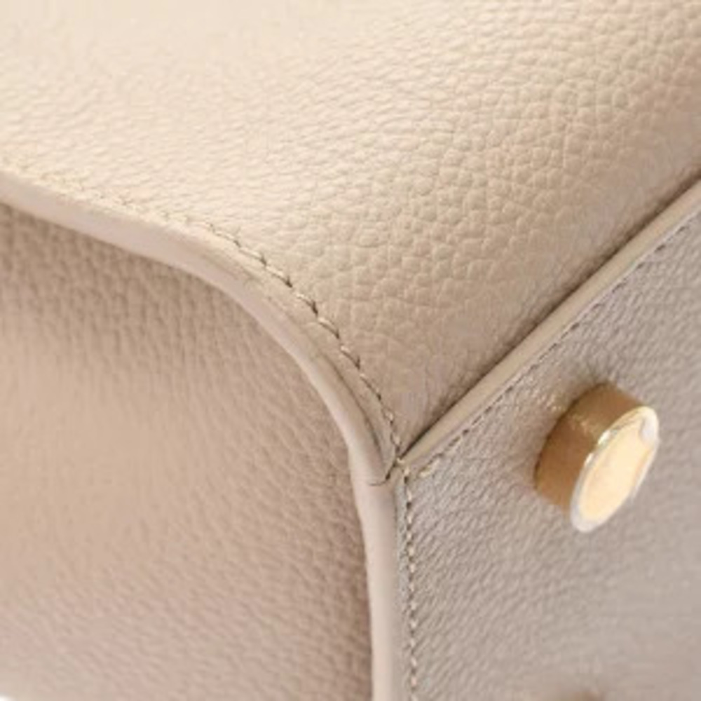 Saint Laurent Downtown Baby Beige Grain Leather Handbag - Picture 7 of 9